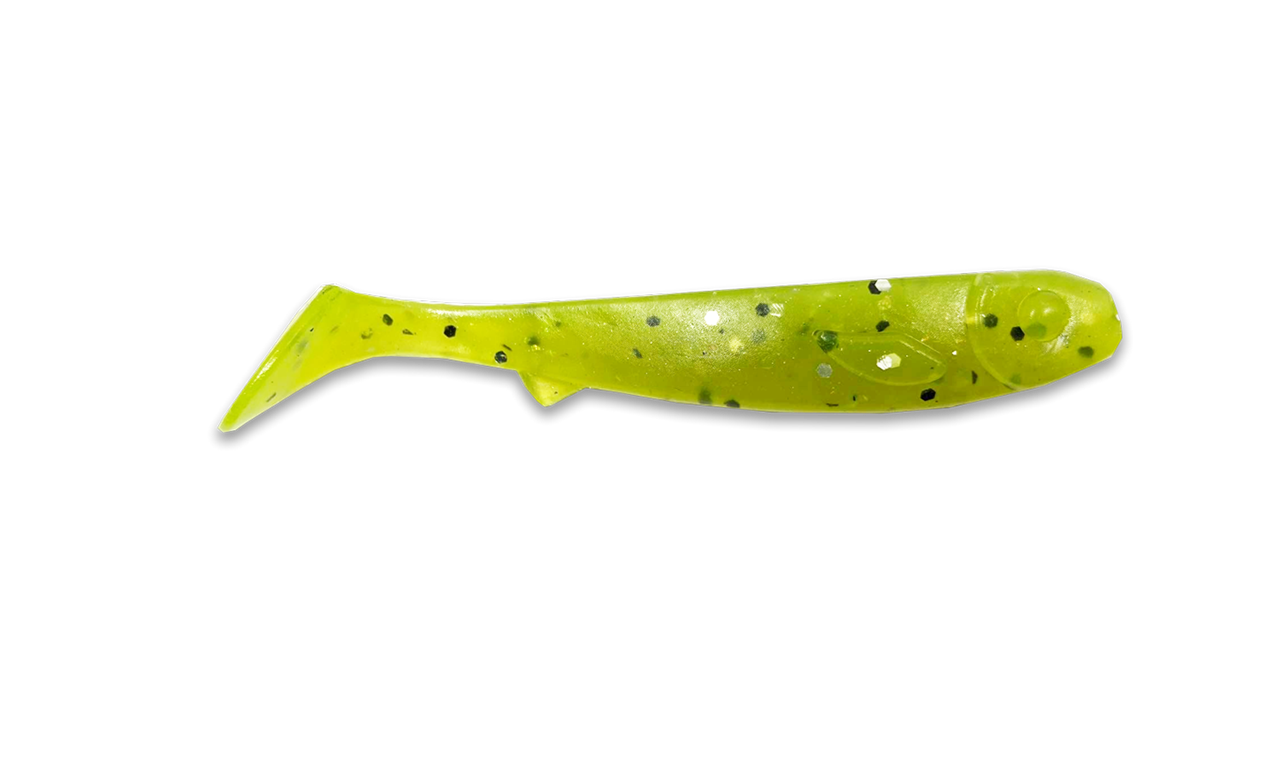 Flatnose Mini 9cm, 7gr, 10-pack ZALT AND PEPPER LIME / 9 CM / 7 GRAM