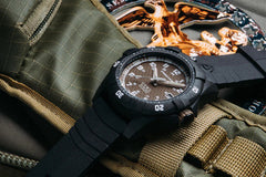 Protek Automatic Carbon USMC Dive Series 1210 SVART D SAND MED SVART ARMBAND / 1 ST / EN STL