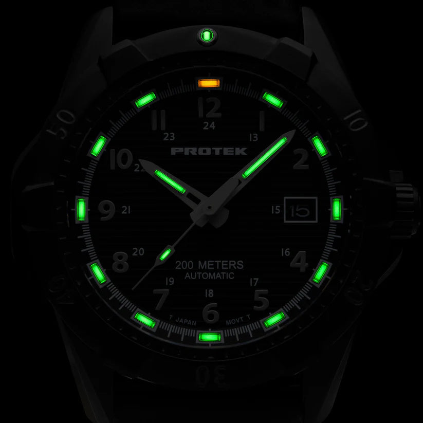 ProTek Dive Series 2200 Automatisk Stål ISBLÅ MED SVART ARMBAND / 1 ST / EN STL