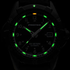 ProTek Dive Series 2200 Automatisk Stål ISBLÅ MED SVART ARMBAND / 1 ST / EN STL