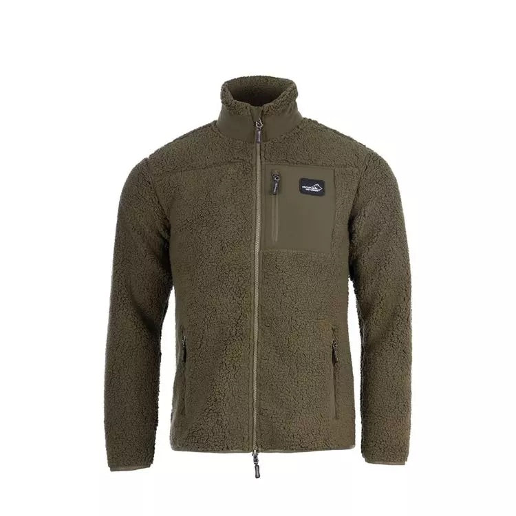 Sherpa Fleecejacket Men OLIVE / 3XL