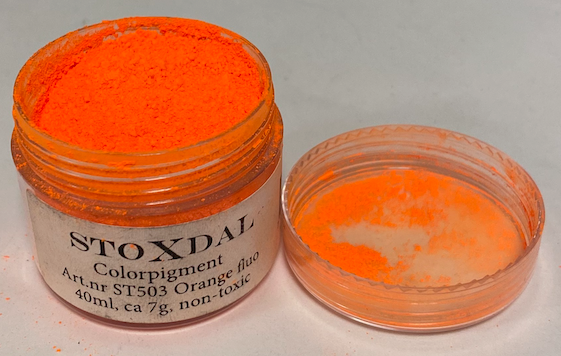 Färgpigment ORANGE FLUO / 40 ML