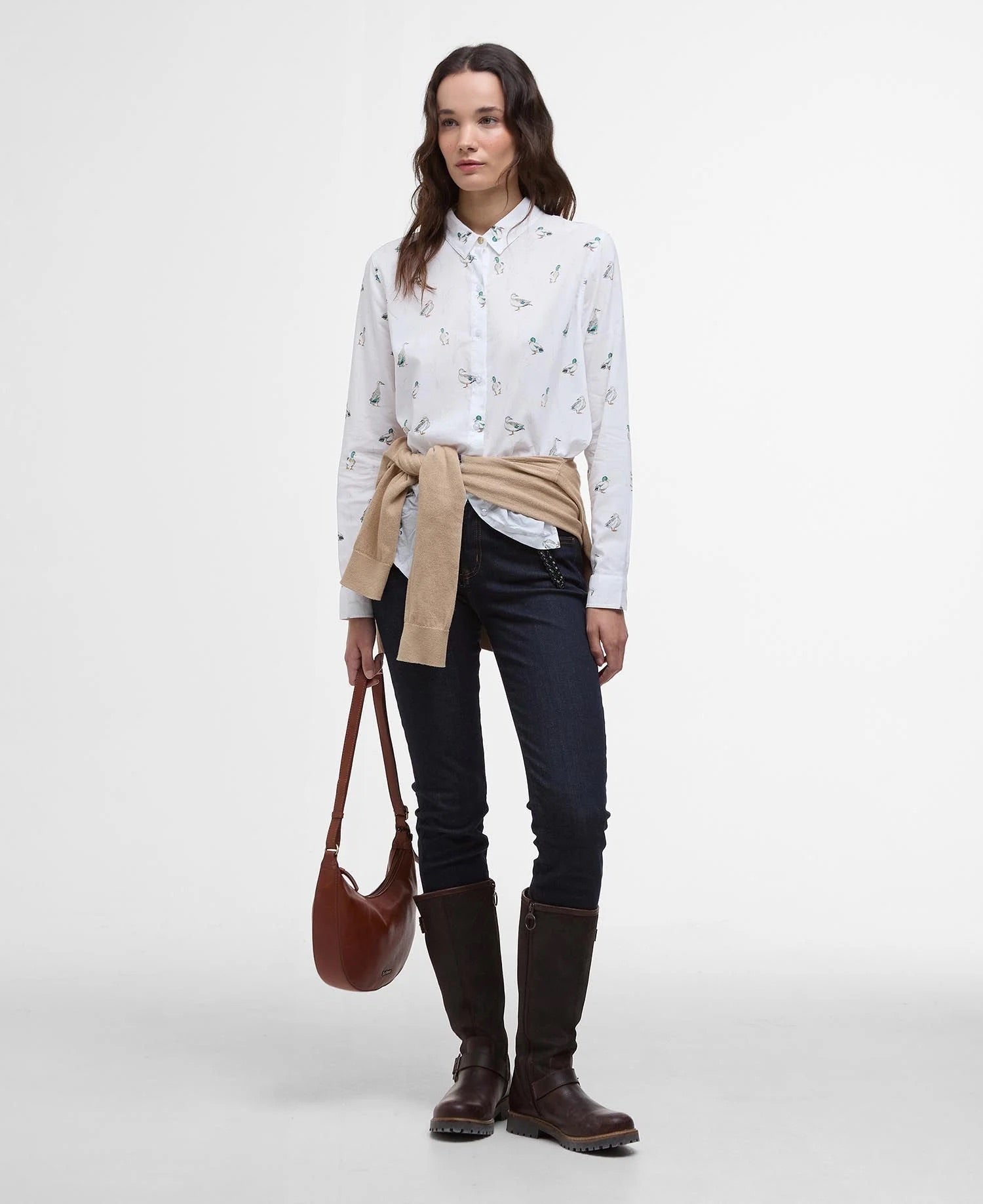 Safari Shirt Women DUCK PRINT / 16