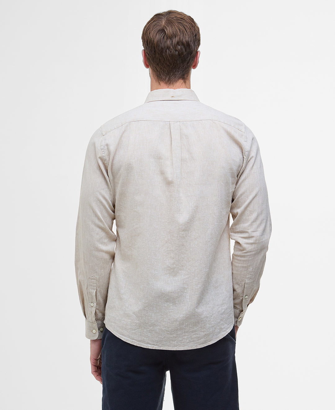 Nelson Tailored Shirt Men STONE / XL
