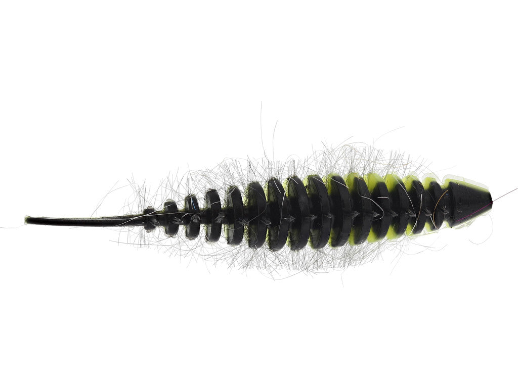 Needle Bug BLACK/CHATREUSE, GARLIC/CHEESE / 6,5 CM / 5 STYCKEN