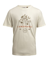 Järpen Printed Mens T-shirt CHALK WHITE / M