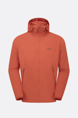 Borealis Softshell Hoody Men TUSCAN RED / LRG