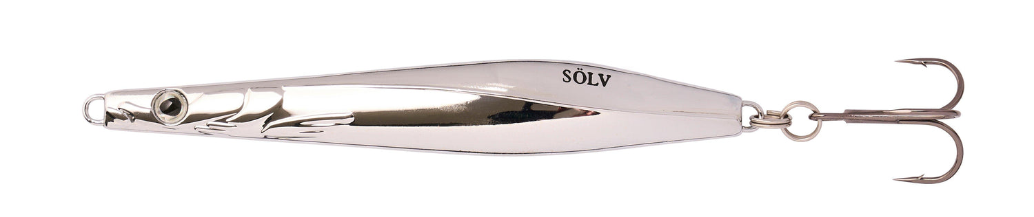 Sölv Spirr CHROME / 8 CM / 14 GRAM