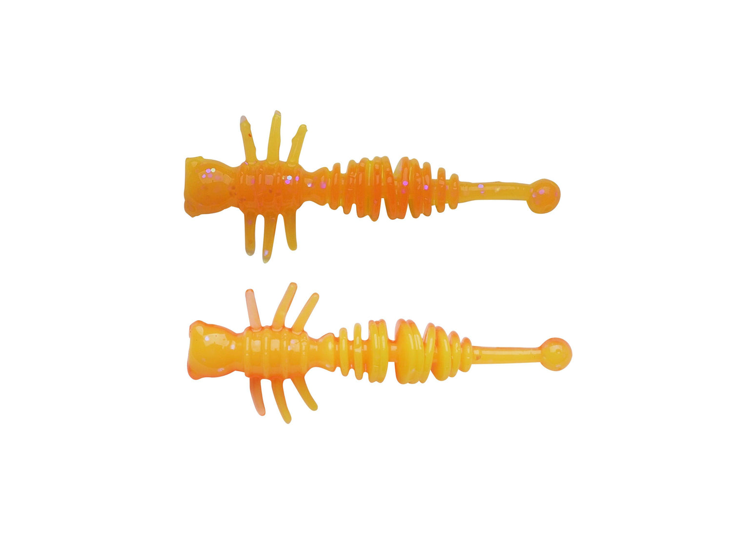 Larvae FL ORANGE SUNSET YELLOW / 4 CM