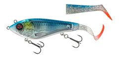 Deviator Tail BLUE CHROME / 16 CM / 48 GRAM