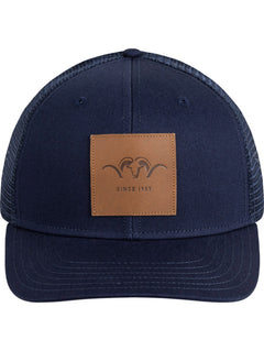 Blaser Leather Badge Cap DARK BLUE / ONE SIZE