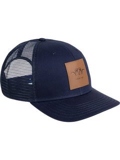 Blaser Leather Badge Cap DARK BLUE / ONE SIZE