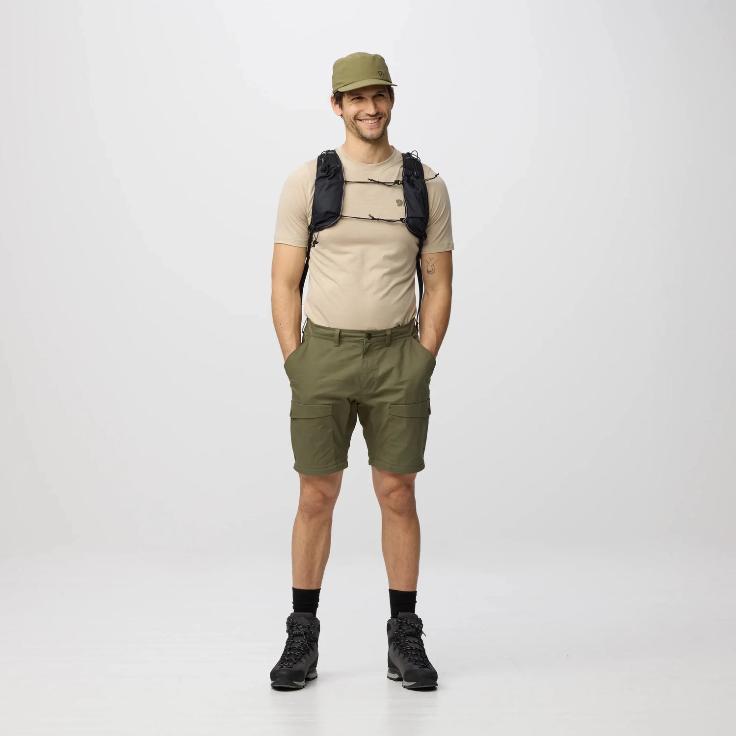 Abisko Hybrid Trail Trousers Zip-off Herr