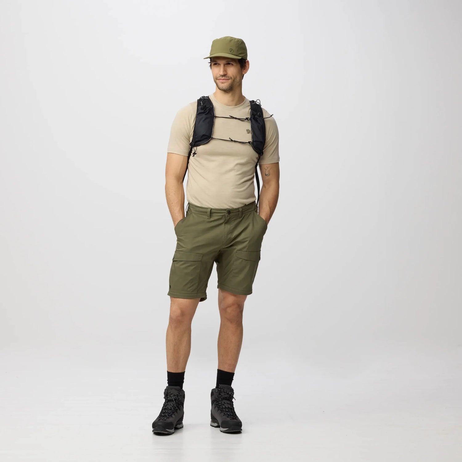 Abisko Hybrid Trail Trousers Zip-off Herr