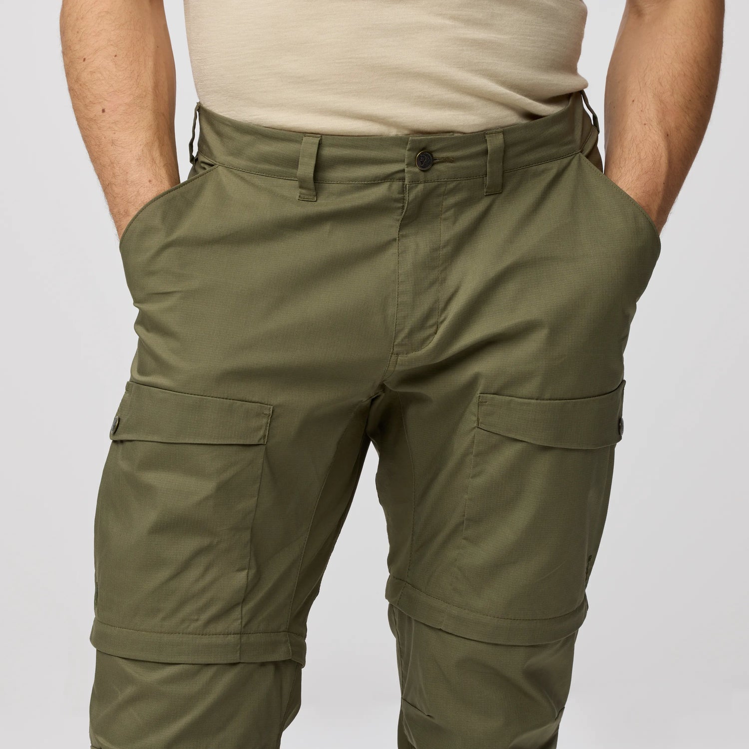 Abisko Hybrid Trail Trousers Zip-off Herr