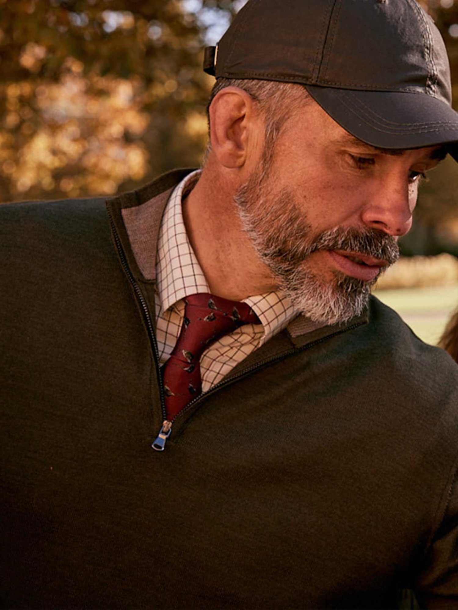 Aston Half Zip Merino Pullover Men