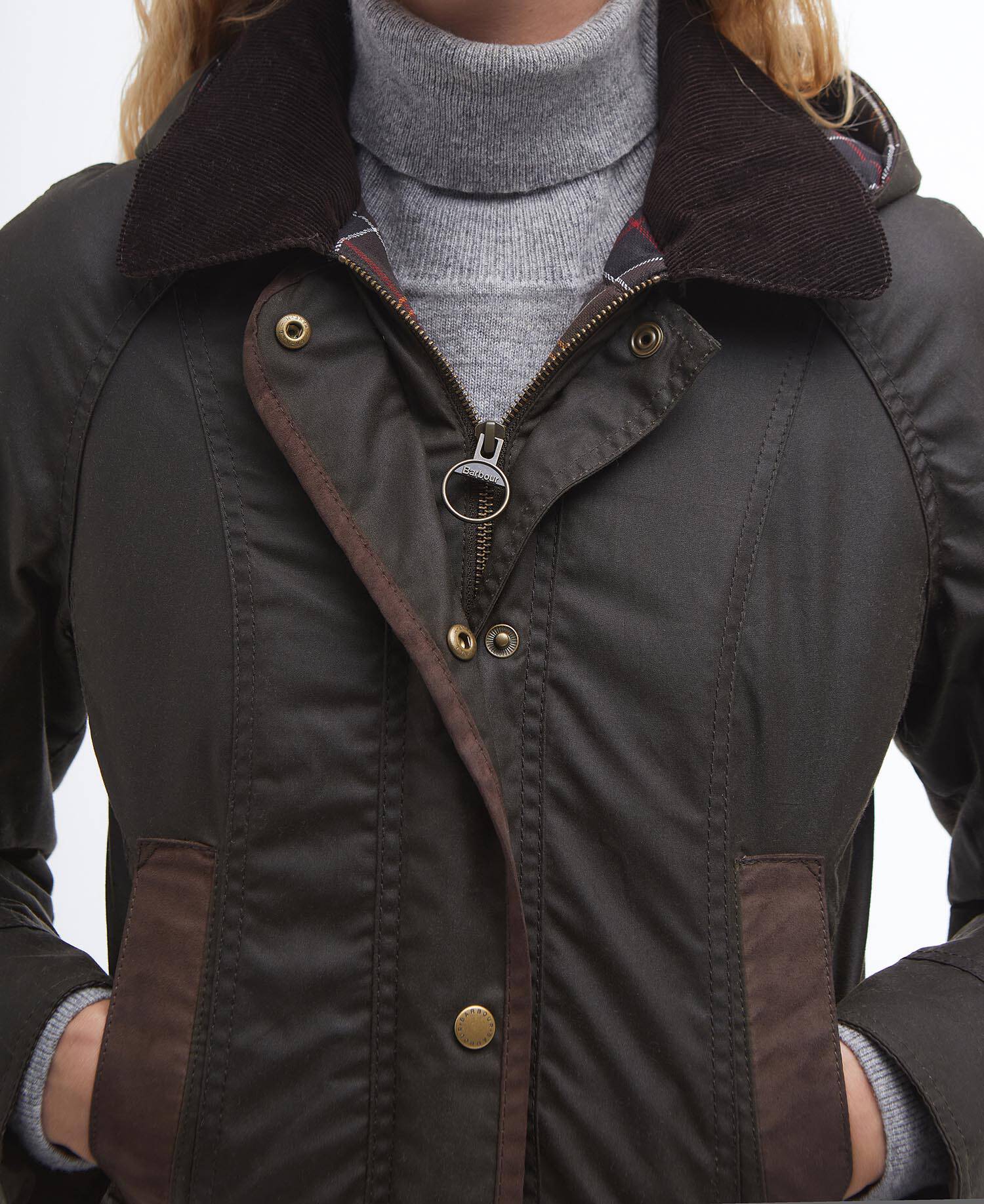 Barbour Bower Wax Jacket Dam
