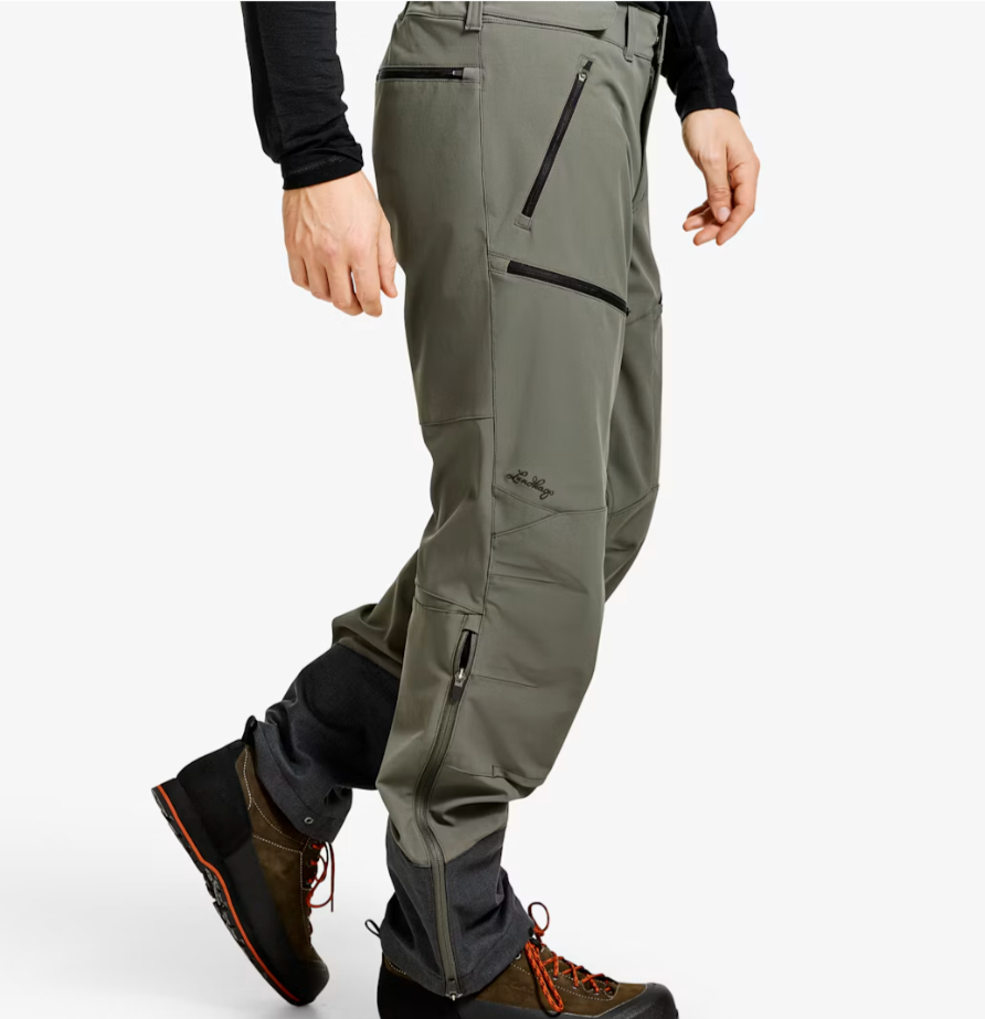 Padje Softshell Pants M - Vindtäta Softshellbyxor Herr för Vinteraktiviteter