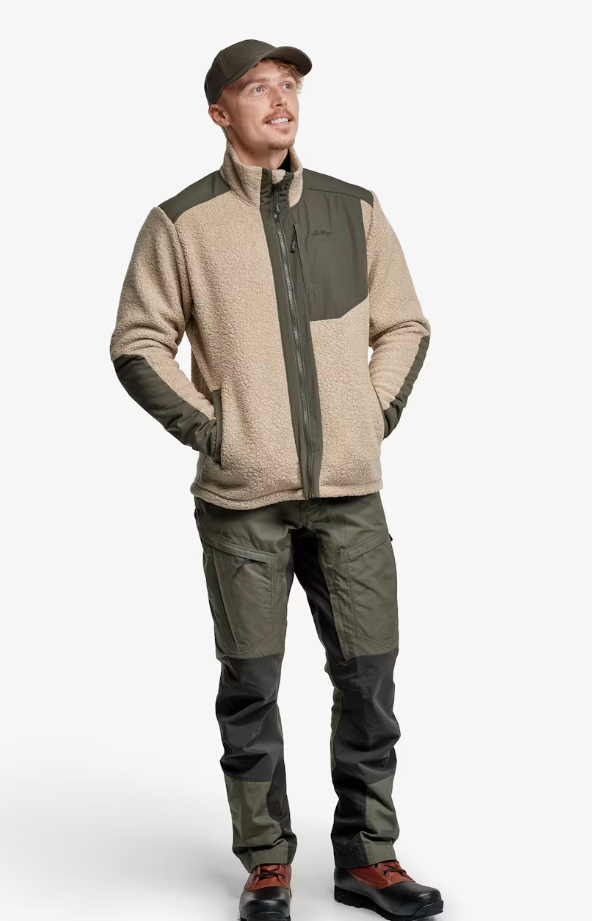 Saruk Wool Pile Mid Full Zip Men