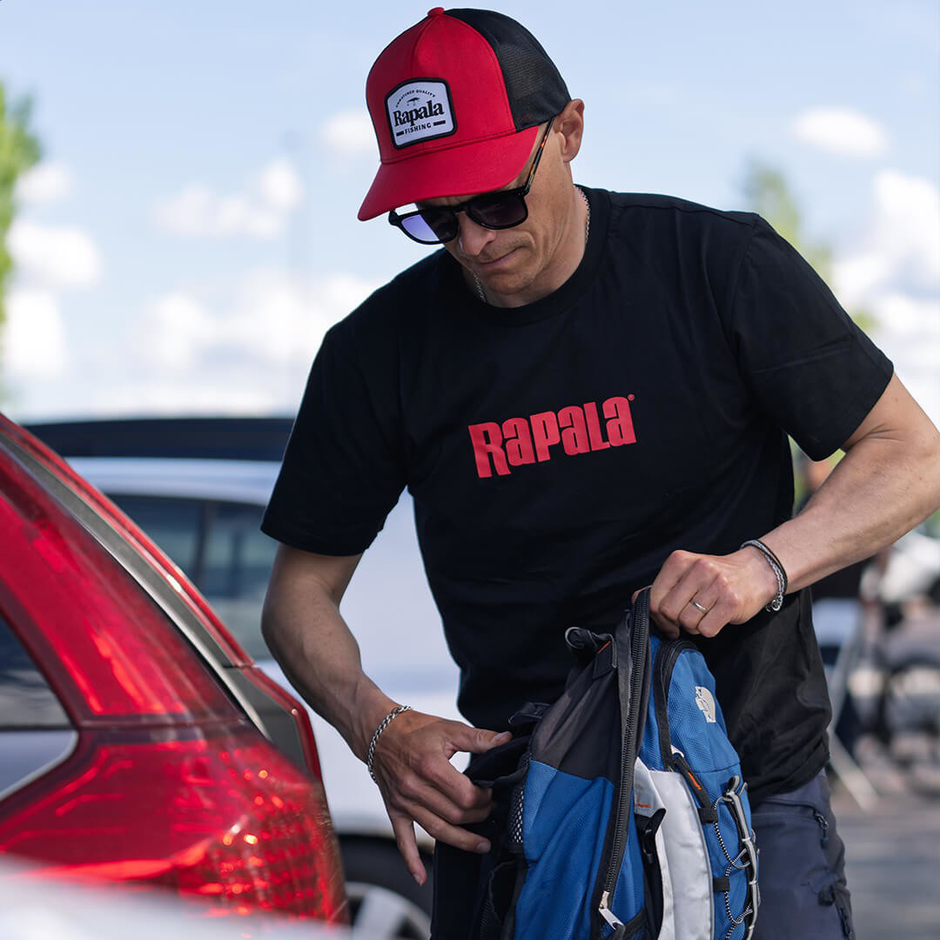 Black Red Logo T-shirt
