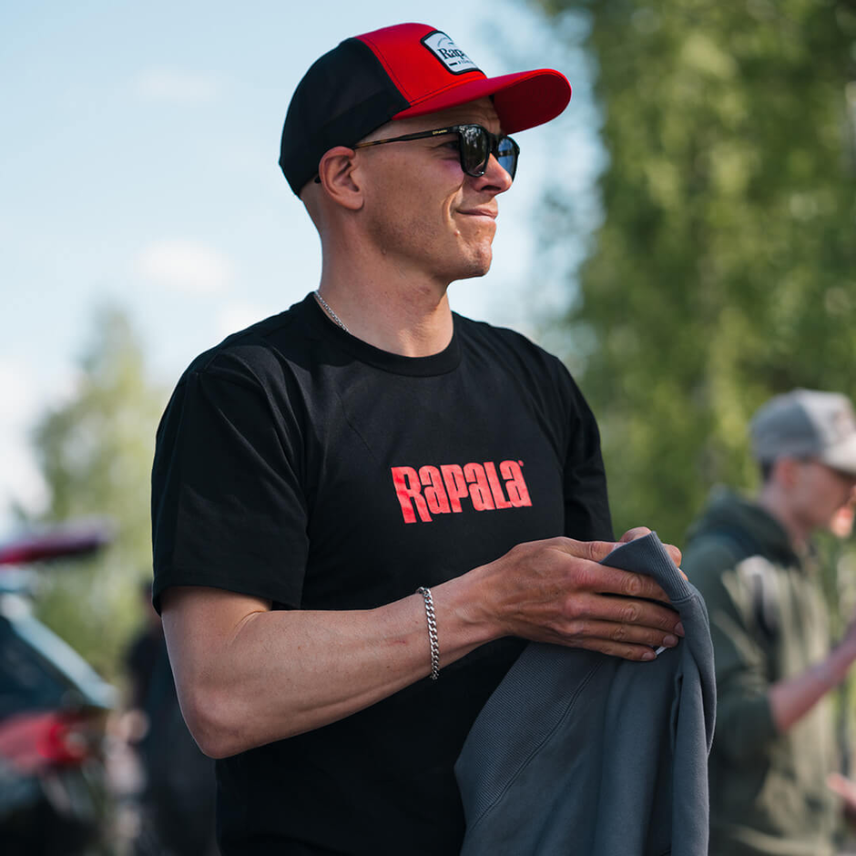 Black Red Logo T-shirt