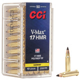 Rimfire Ammunition 17 HMR V-MAX 17 gr 50/box