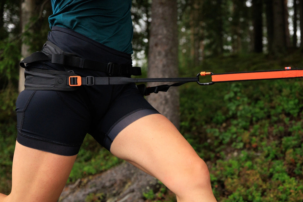 CaniX belt 3.0, Unisex Ergonomiskt löparbälte för canicross och löpning med hund