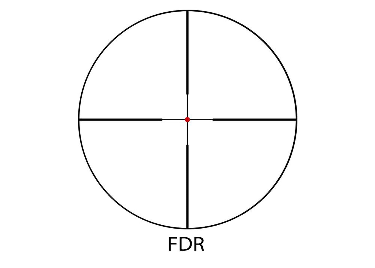 Outrider 2-12x42 FDR Belyst Kikarsikte