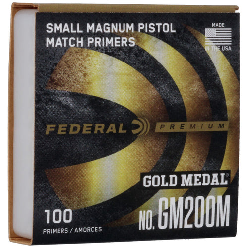 Tändhattar 200 Gold Medal Small Mag Pistol Match 100 Stycken