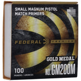 Tändhattar 200 Gold Medal Small Mag Pistol Match 100 Stycken