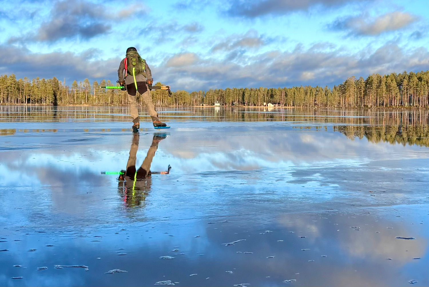 Baltic Långfärdsskridskor med Rottefella BC bindning