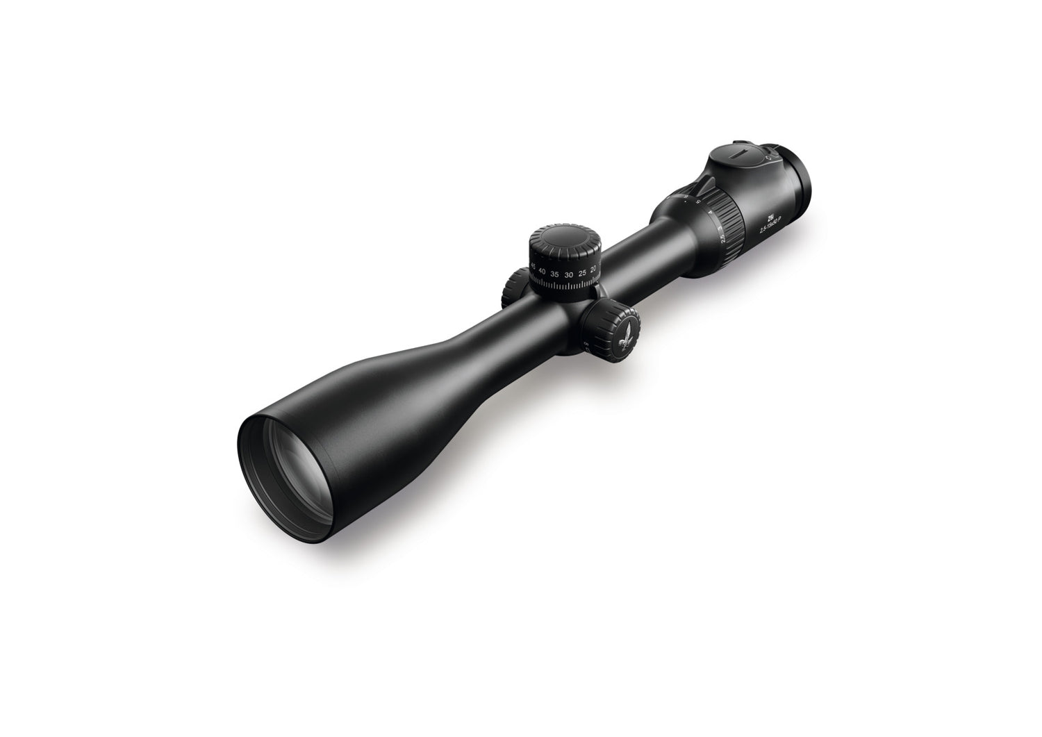 Z6i 2,5-15x50 III. P BT SR 4A-i Belyst Kikarsikte Med Ballistisk Ratt, Skena