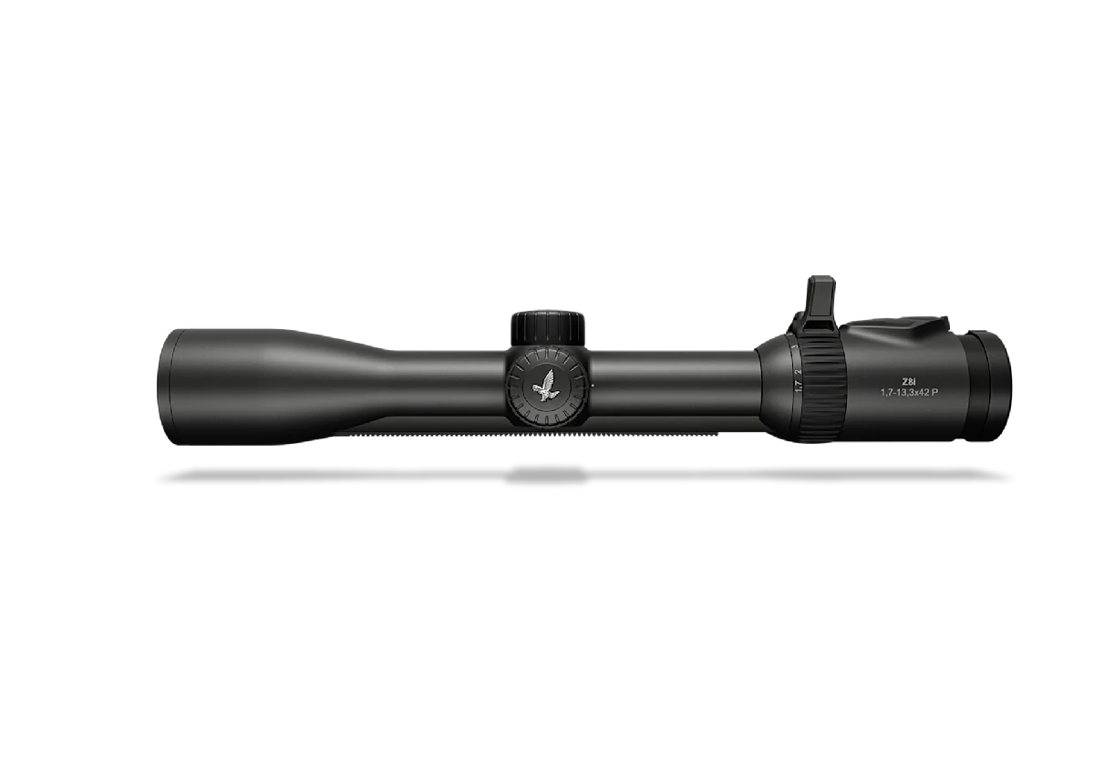 Z8i 1,7-13,3x42 II. P SR Belyst Kikarsikte Med Skenmontage