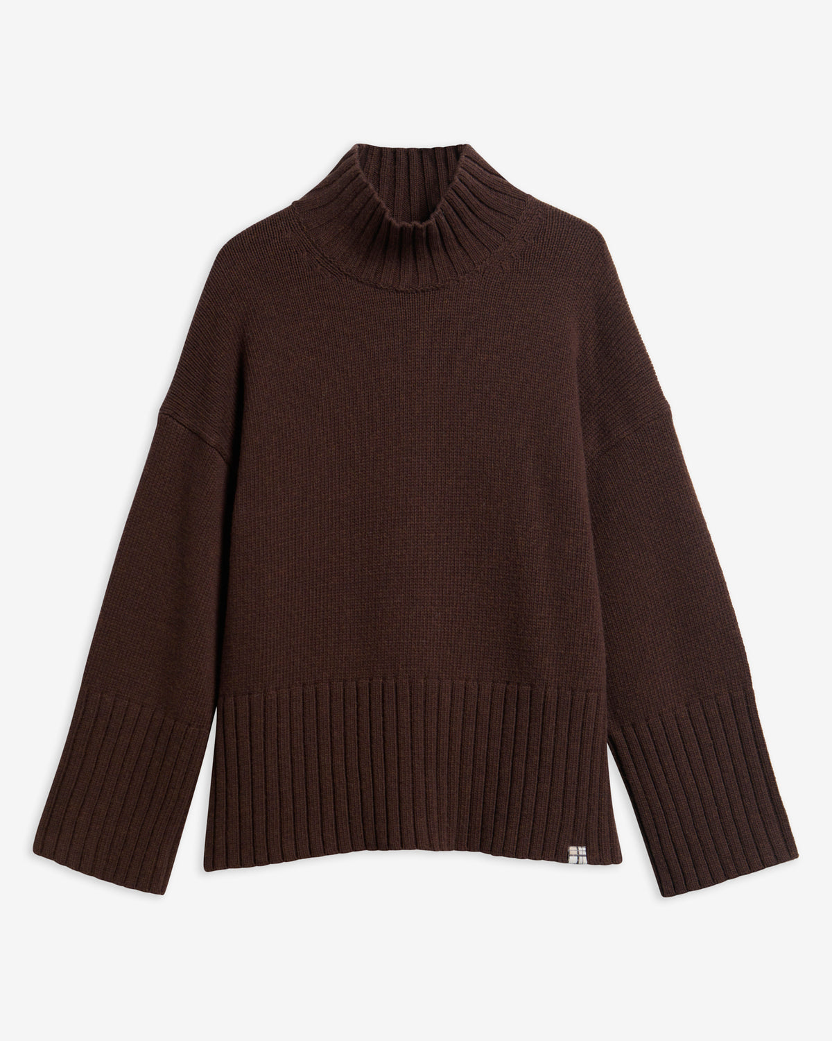 Barbour May Knitted Jumper - Stickad Tröja med Hög Krage för Dam
