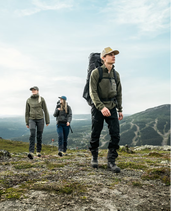 Makke Mens Pant Forest Green