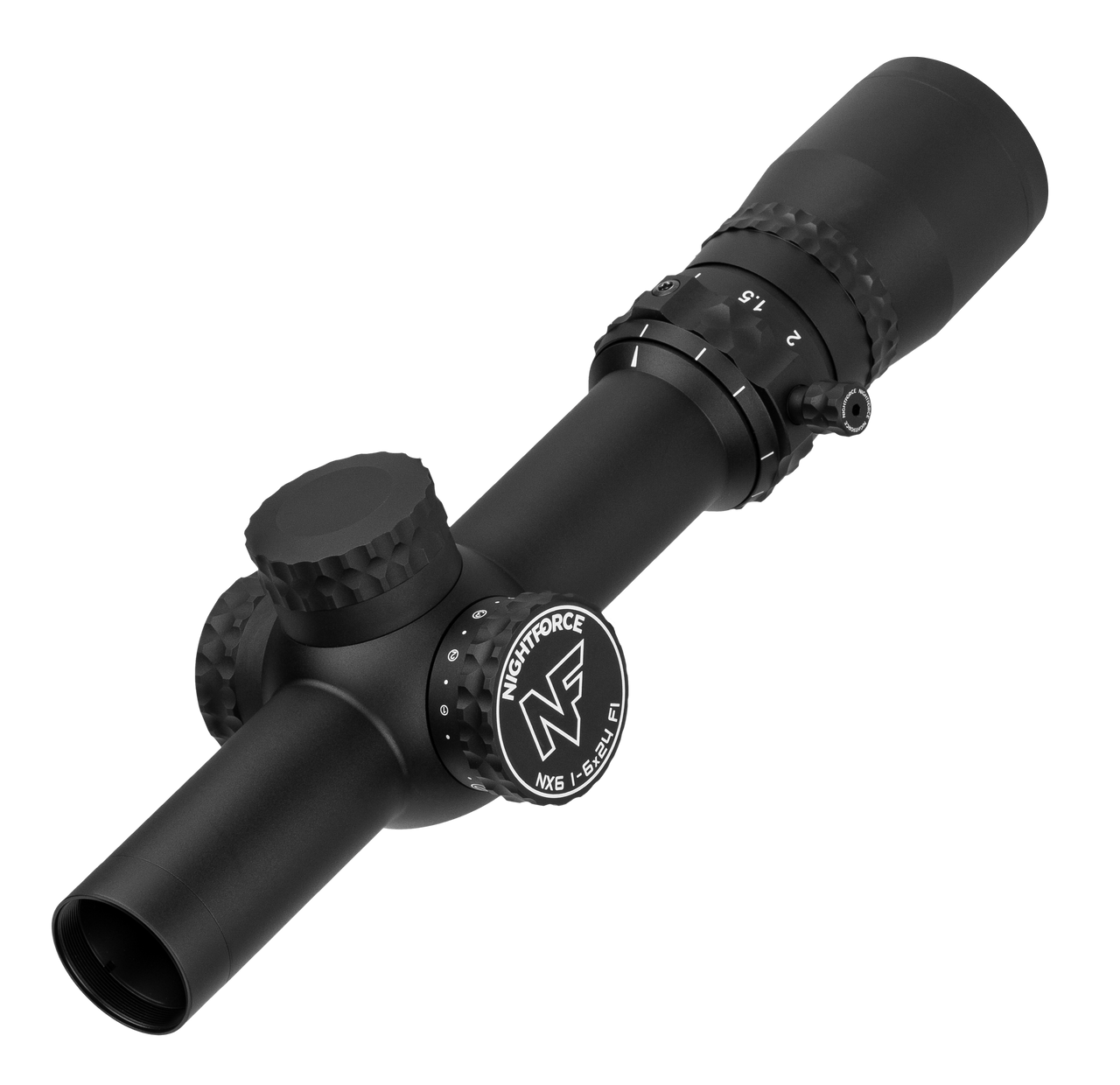 NX6 1-6x24 F1 FFP MIL Belyst Kikarsikte