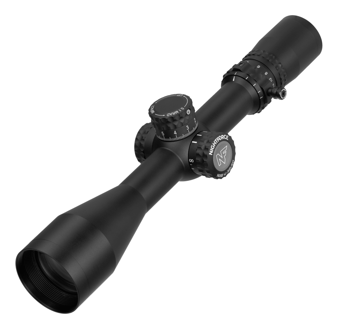 NX8 F2 4-32x50 SFP MIL Belyst Kikarsikte