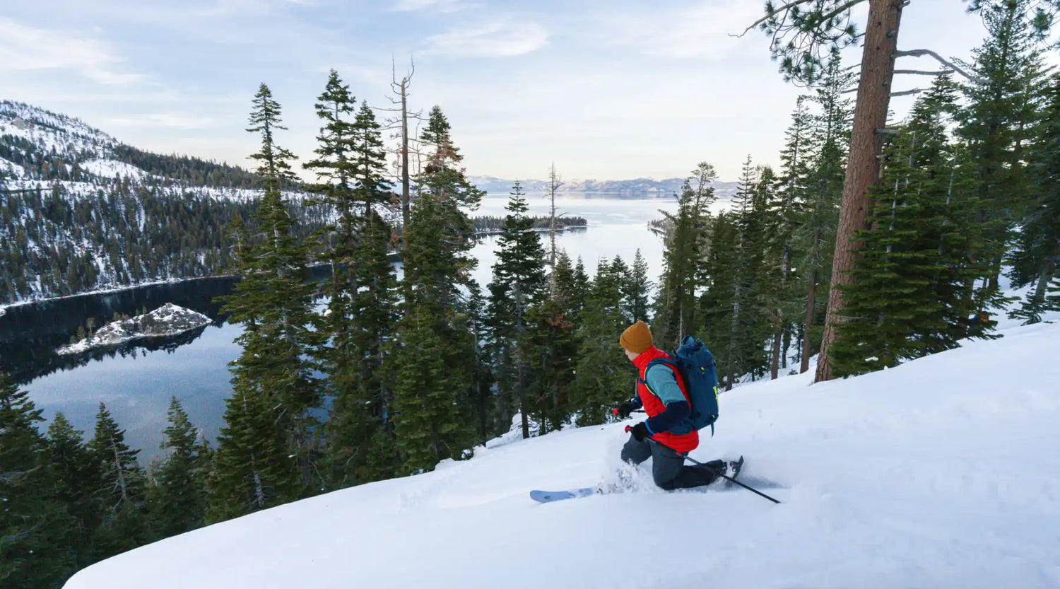 Skinbased WAP 129 cm CAMO + EA Bindning