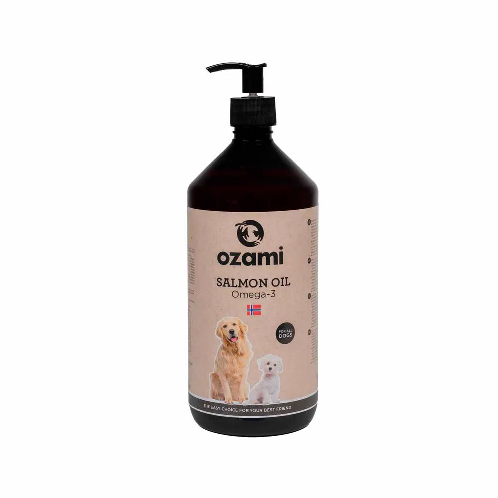Ozami Laxolja - Naturligt Omega-3 Tillskott för Hund