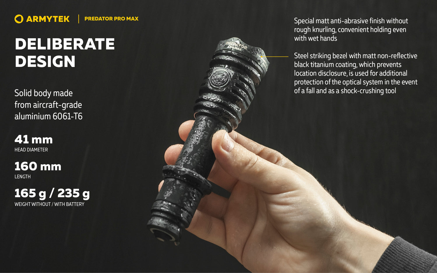 Predator Pro Max 3000 Lumen 590 meter