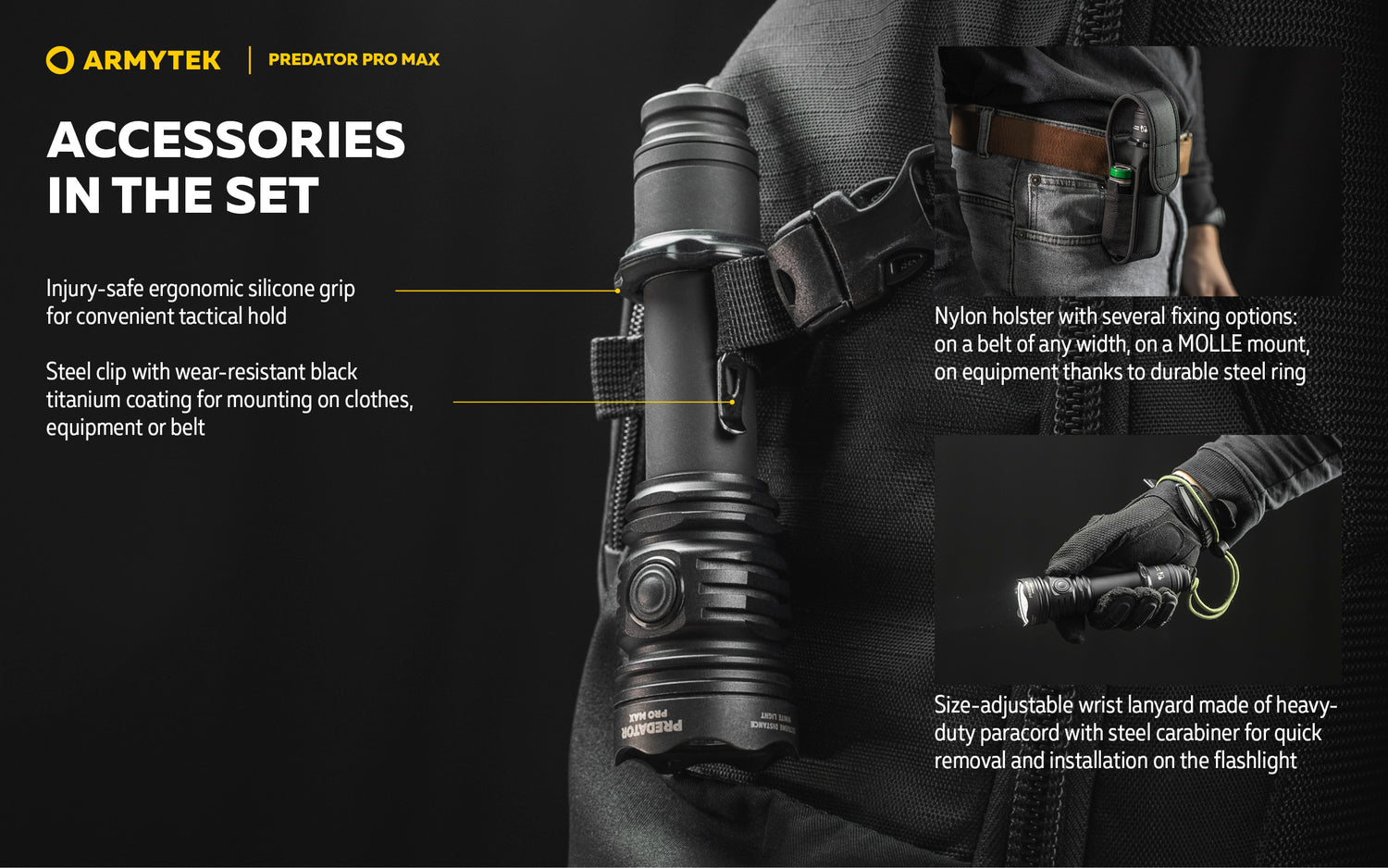 Predator Pro Max 3000 Lumen 590 meter