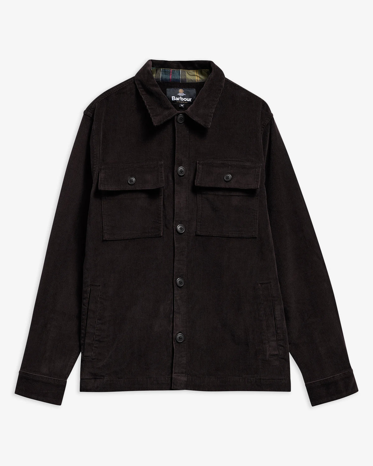 Barbour Overshirt Tartan Trim  Co