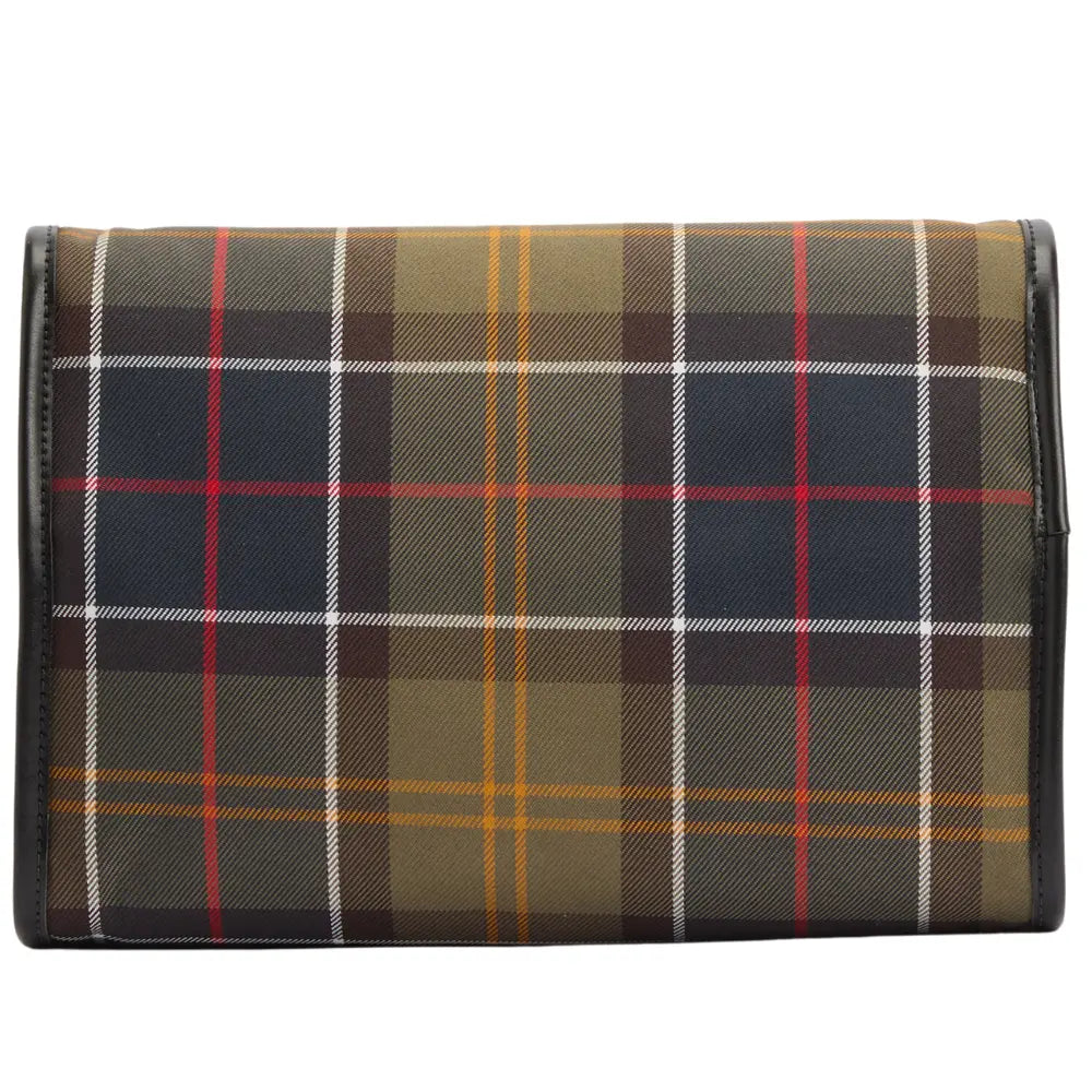 Barbour Tartan Hanging Washbag