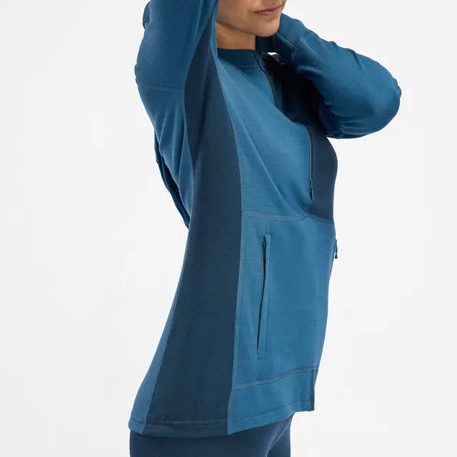 WarmWool Hoodsweater w/zip Women