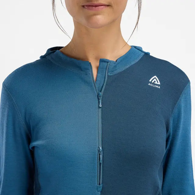WarmWool Hoodsweater w/zip Women