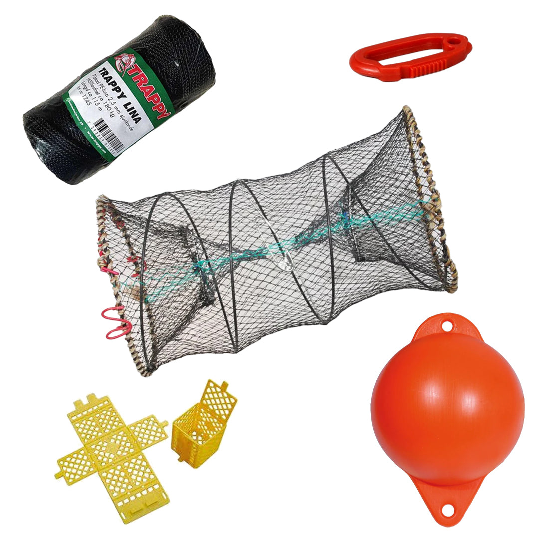 Kräftfiskepaket Komplett KM1 10st