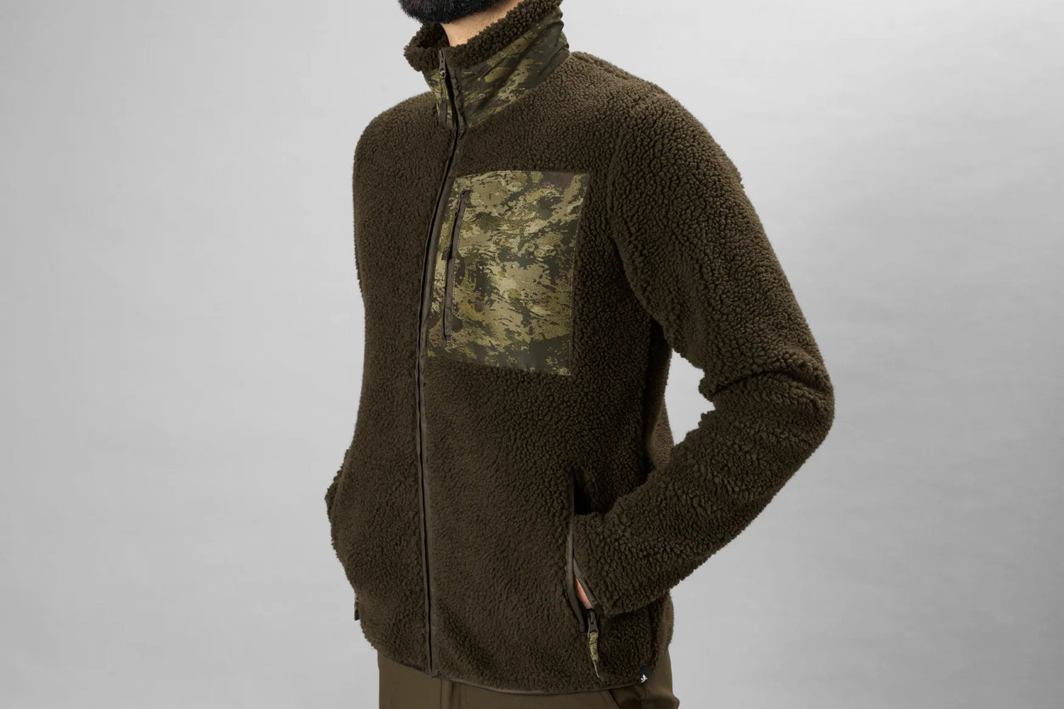 Zephyr Camo Fleece Väst