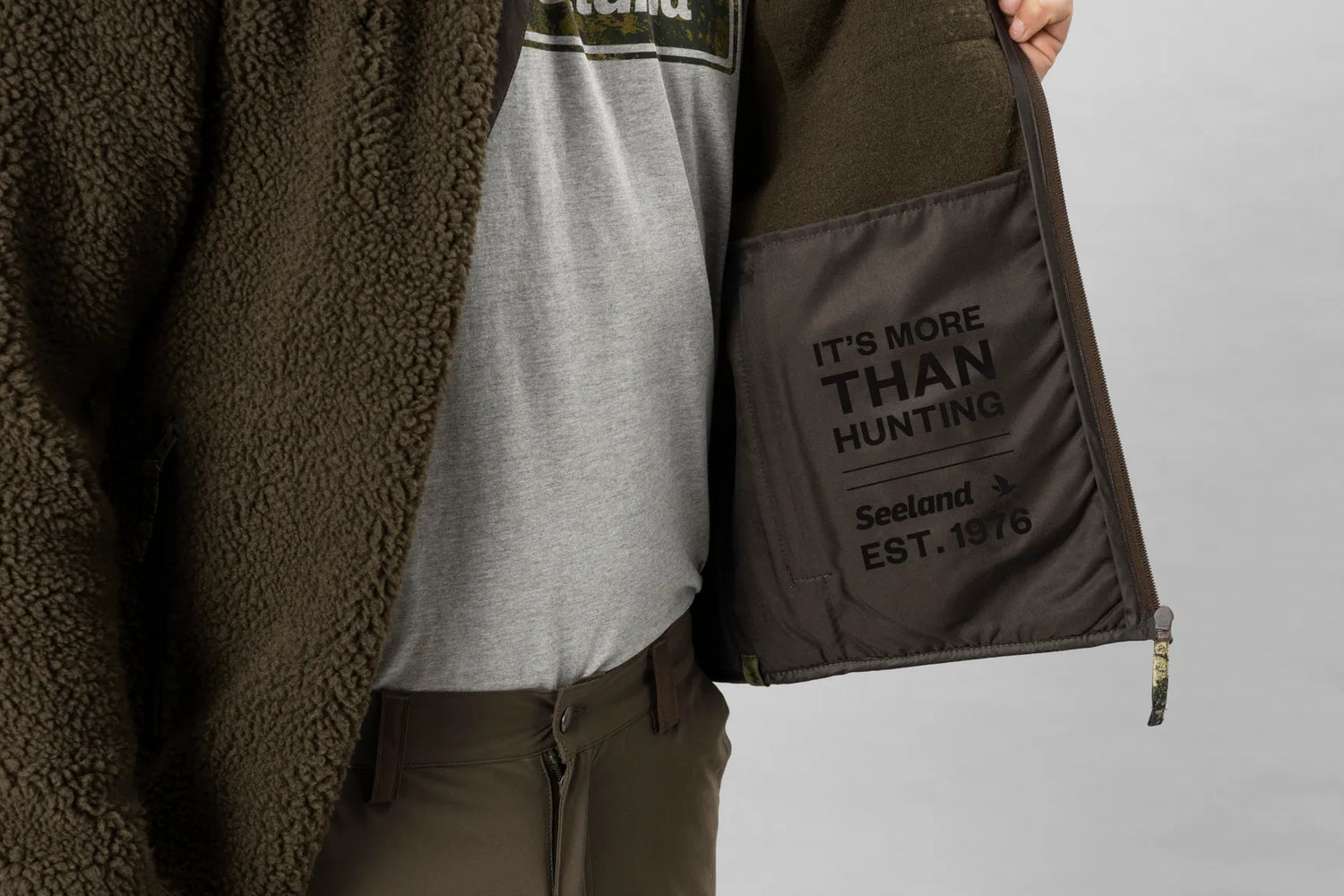 Zephyr Camo Fleece Väst
