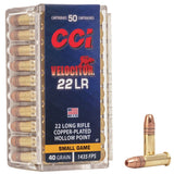 Rimfire Ammunition 22 LR Velocitor CP HP 40 gr 50/box