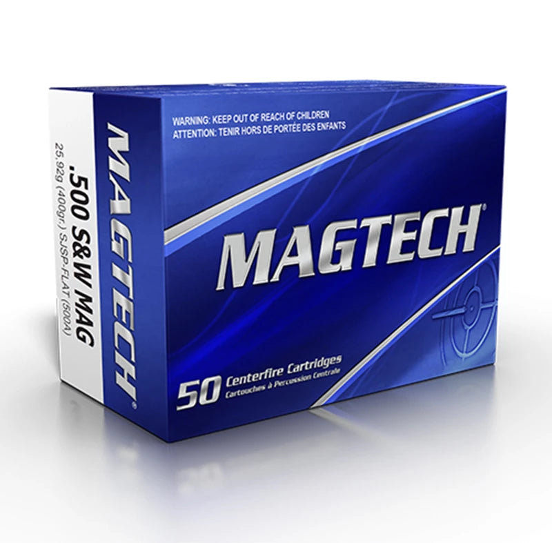 .500S&W 400 gr SJSP Flat, 20 st/ask